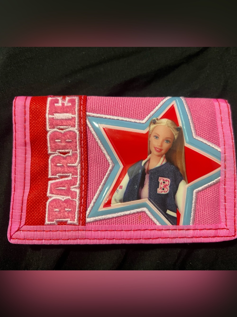 Mattel Barbie y2k Wallet with Star Portrait